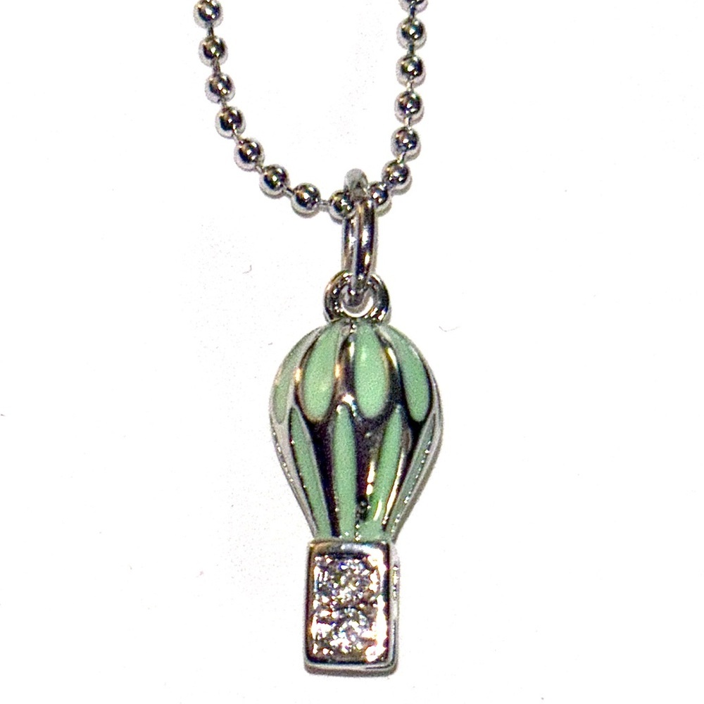 Melania Clara Whimsical Hot Air Balloon Necklace